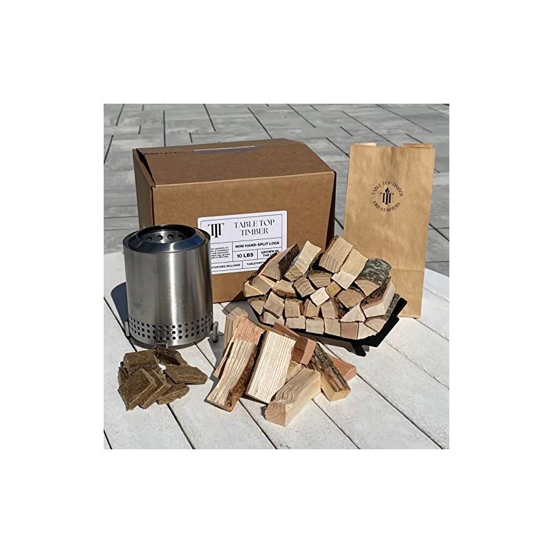 Mini Fire Wood and Fire Starters - 5 OR 10