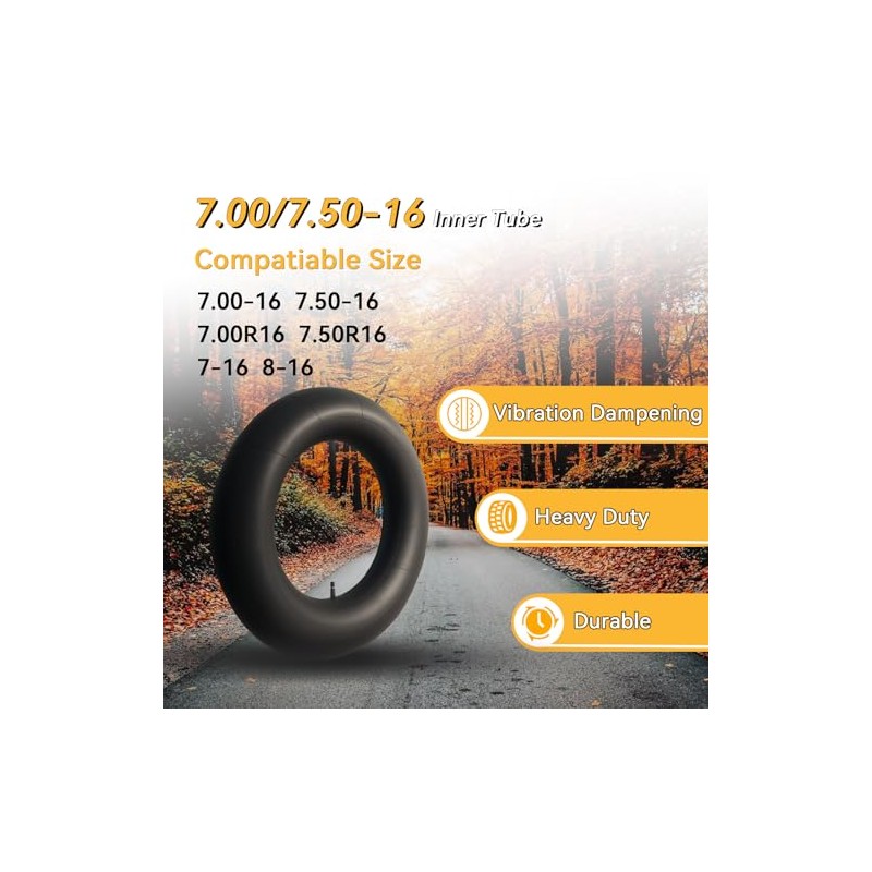 7.00-16 7.50-16 Inner Tube 7.00R16 7.50R16 7.50x16 Inner Tube