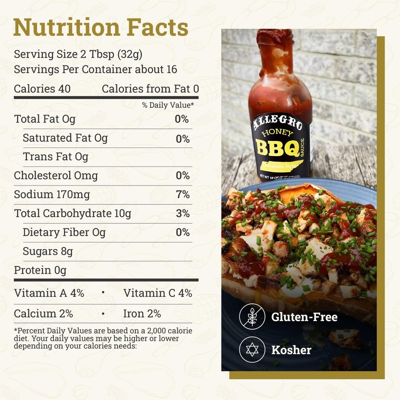 ALLEGRO - The Marinate Everything Marinades | Barbecue Sauce for