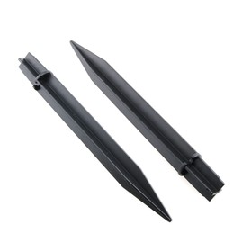 E-outstanding 5Pcs Ground Spikes Stakes Solar Lights Spikes Replacement Ground Stakes Plastic Outdoor Lighting Parts Accessories for Garden Lights