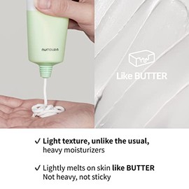 numbuzin- Crema reparadora con ceramidas Cica n.º 2 | Ceramidas, centella asiática | Hidratante, calmante, recuperación de la piel, S