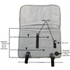 Upgraded Portable Airplane Seat Back Pocket Organizer and Storage |