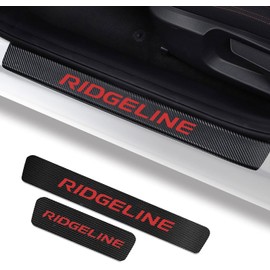 Car Door Sill Guard Protector Compatible with Honda Ridgeline Accessories, Door Sill Scuff Plate Sticker