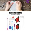 Embroidery Kits Relieve Pressurer Widely Application Punch Needle Suit for