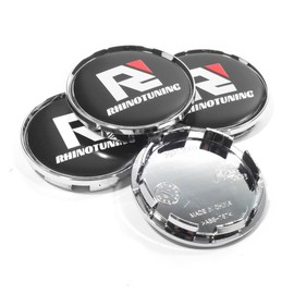 RTrhinotuning 4PCS 63 mm / 57.3 mm Wheel Center Caps for RAM 1500 Durango Dakota 1993-2007 Center Caps for Rims 52005732 Hub Caps Chrome
