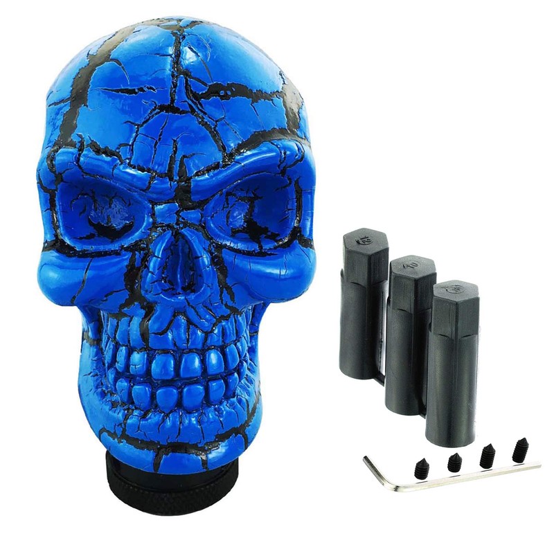 Abfer Car Gear Shifter Knob Skull Car Accessories Stick Shift