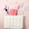Yuanchu 8Pcs Powder Puffs Holder Cases, Triangle Makeup Puff Container