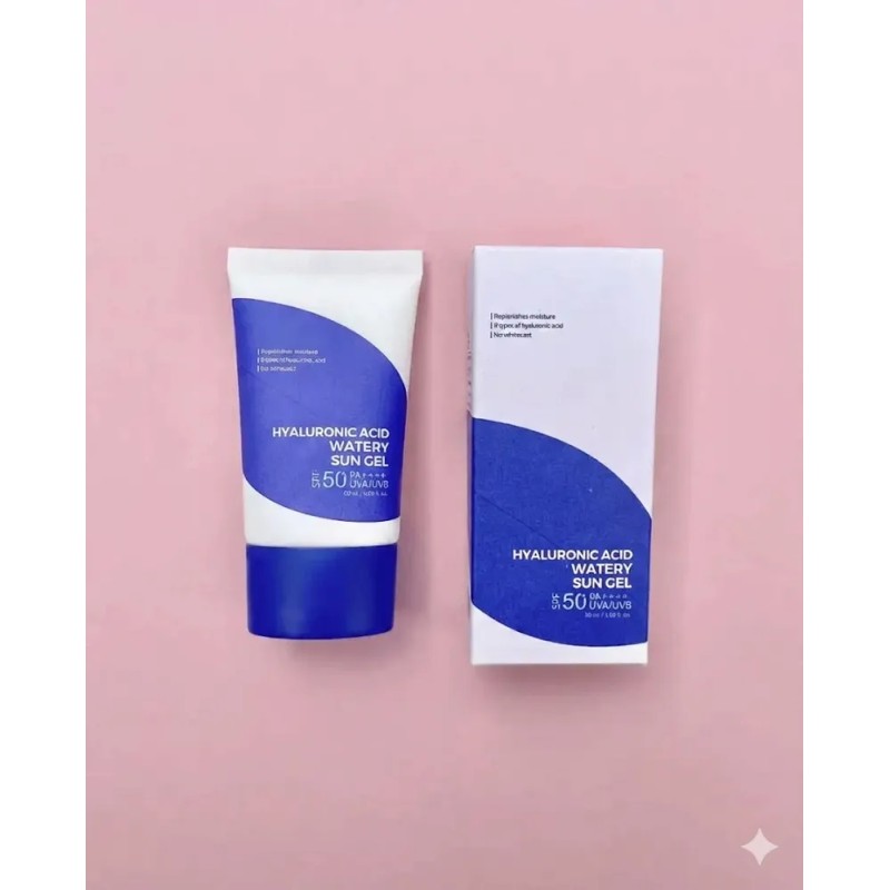 Protector Solar Facial Gel Acuoso Ácido Hialurónico Fps 50+