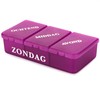 COM-FOUR® 1x Medication Dispenser in Dutch, Medication Box for 7