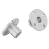 2 pieces M3 rigid flange coupling ID 6 mm OD