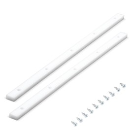 POWERTEC 2PK Crosscut Sled Miter Bar for Table Saw Sled, 3/4" x 3/8" x 17" with Predrilled Holes & Screws for Router Table, Bandsaw, Taper Jig, Table Saw Accessories for Woodworking (72213)