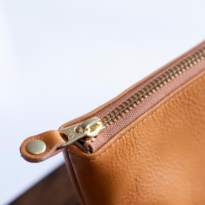 apo-01cs Leather Pouch (Himeji Made in Japan), Accessory Case, Women's,