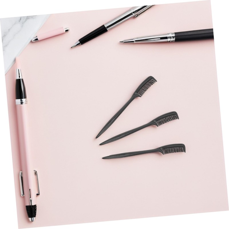 IWOWHERO 100pcs Mini Eyelash Comb Lash Separator Tool Portable Cosmetic