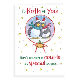Piccadilly Greetings Regal Publishing Humour Christmas Card to Both of You - 9 x 6 inches
