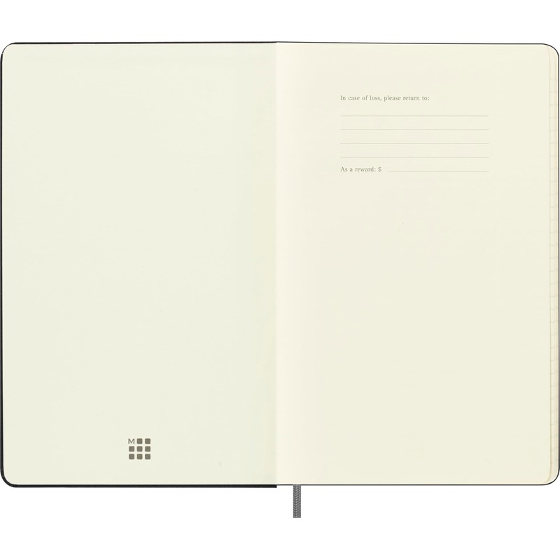 Moleskine Festive Holiday Notebook, Hard Cover, Ruled, Large (5" x