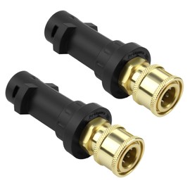 High Pressure Washer Gun Adapter for Karcher K2 K3 K4 K5 K6 K7 – 1/4'' Quick Connect Female Fitting, Karcher Quick Release Adapter Compatible with Karcher Pressure Washer Models, Durable Build