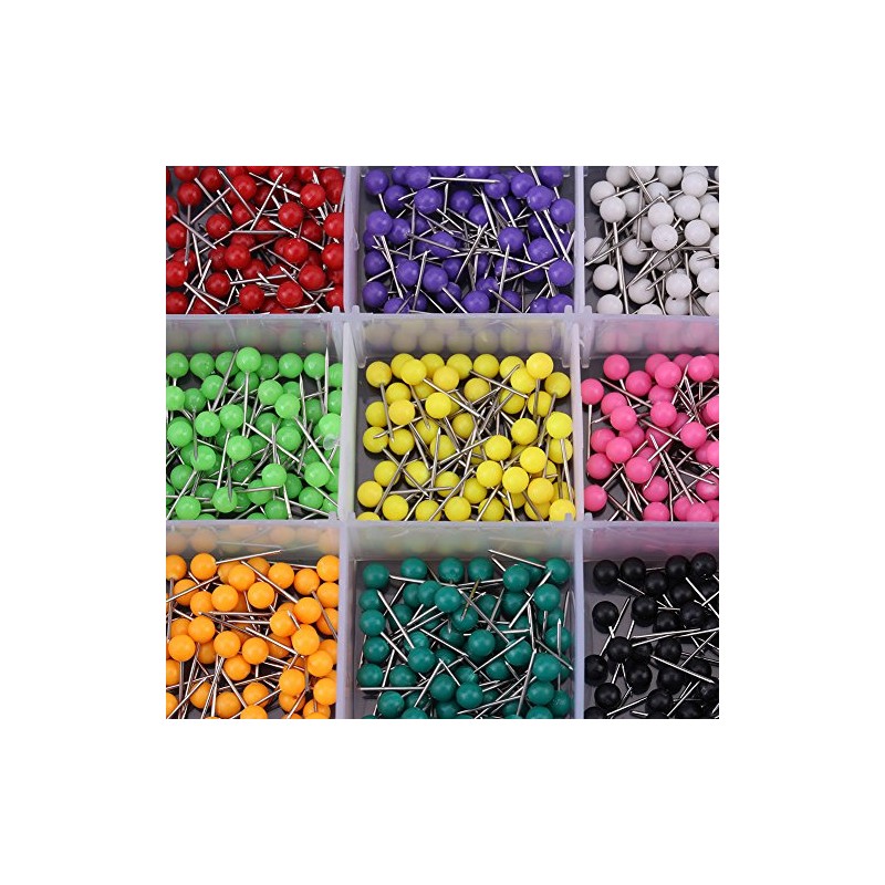 900pcs Ronda Head Dressmaking Pins para Bodas, Corsage y Floristería