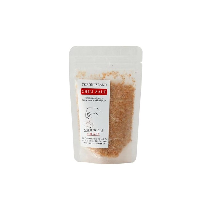 Yoronjima Sea Salt + Pepper Bag, 2.5 oz (70 g)