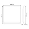 Bright Source Backlit 300x300 LED Panel, Backlit Recessed Ceiling Light,