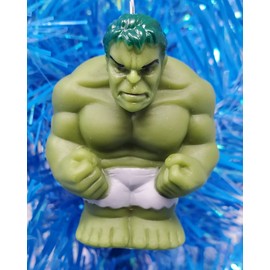 Super Hero Ornament Set (Unique Shatterproof Design)