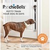 PoochieBells Handcrafted Dog Doorbell for Potty Training, Easy & Quick,