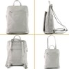 modamoda de T141 Women's Leather Backpack Shoulder Bag Handmade in