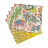 Caspari Le Jardin De Mysore Paper Luncheon Napkins - Four