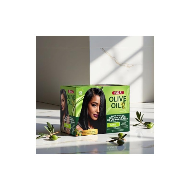 Ors Organic Root Stimulator Olive Oil No Lye Hair Relaxer-Normal