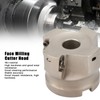 Face Milling Cutter Head 4 Flute 40cr High Hardness Oxidation