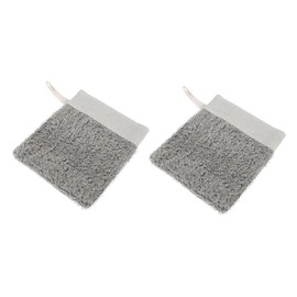 Ipetboom Bath Towels 3pcs Bath Gloves Depth Flax Shower Wipe Bath Towel