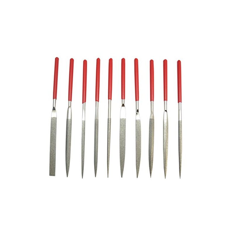 Diamond Needle Files Fine Grit Set of 10 Assorted