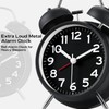 AKCISOT Loud Alarm Clock for Heavy Deep Sleepers, 4.5 Inches