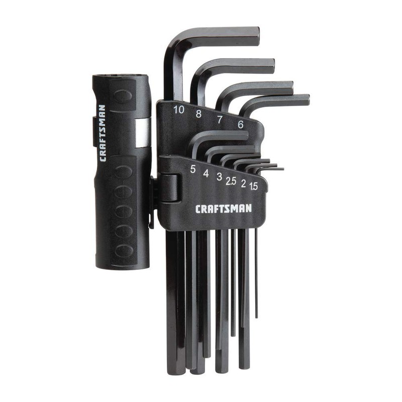 CRAFTSMAN Hex Key Set, Metric, 10-Key Set (CMHT26005)