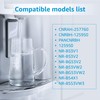 3X AQUACREST 257760 Fridge Water Filter, Compatible with Panasonic CNRAH-257760