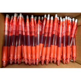 BIC 40 BIC Gelocity Original Medium Point Gel Pens 0.7mm RED NEW 40 Count NEW