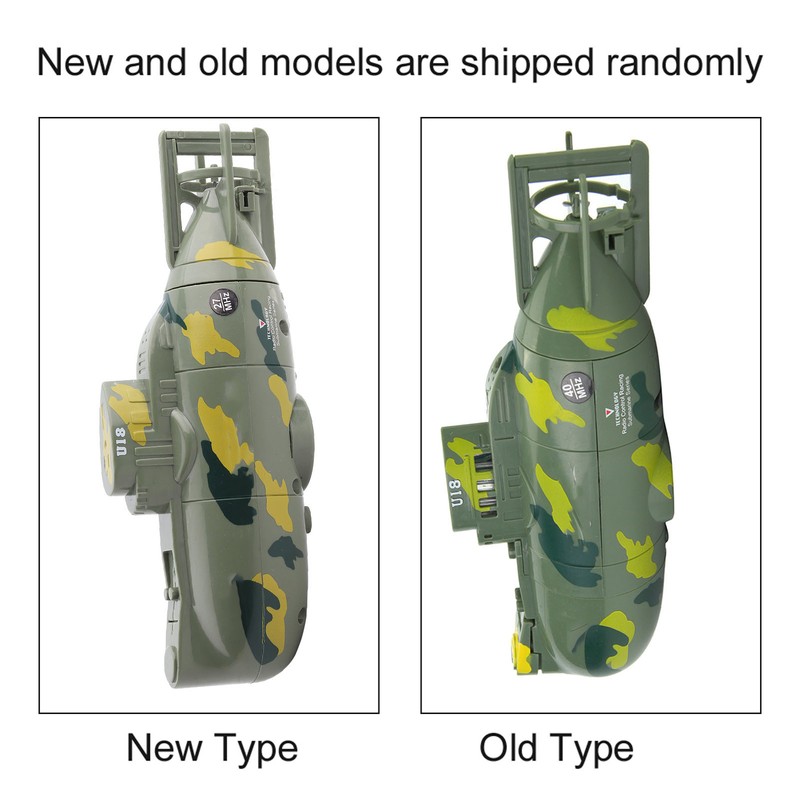 Mini Simulation Military Remote Control 6 Channel Submarine Toy Model