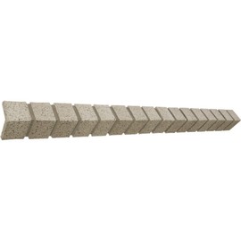 Trim Sill for EverStone Faux Traditional Brick Siding Panels, 43"W x 2 1/2"D x 3"H, Sand Color