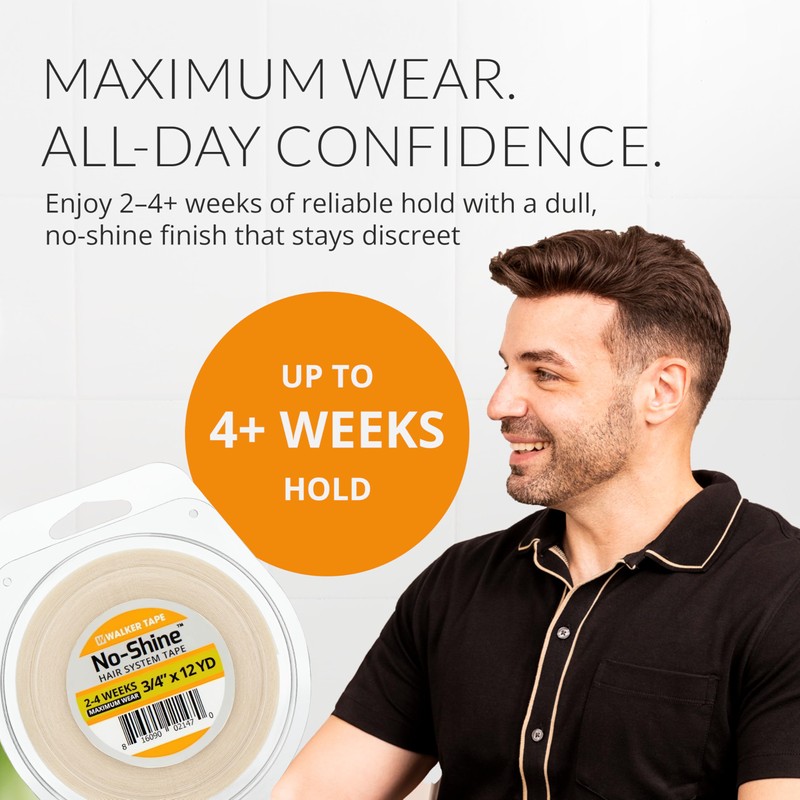 No Shine Bonding Double Sided Tape 3/4" x 12 Yard