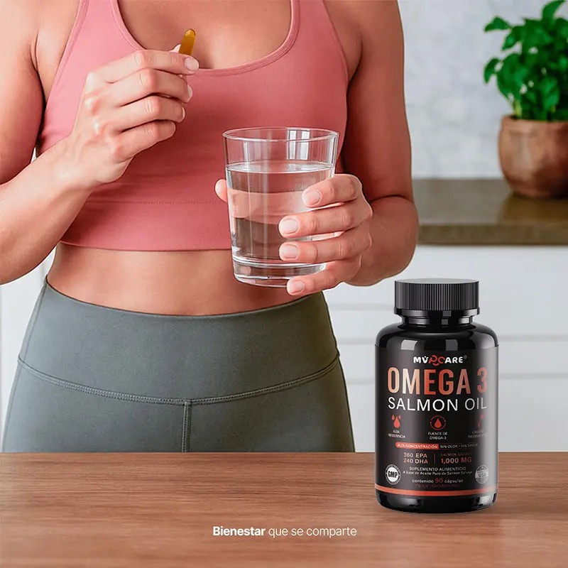 Natural Ultimate Omega Capsulas Nordic 1000mg Mvpcare Sabor