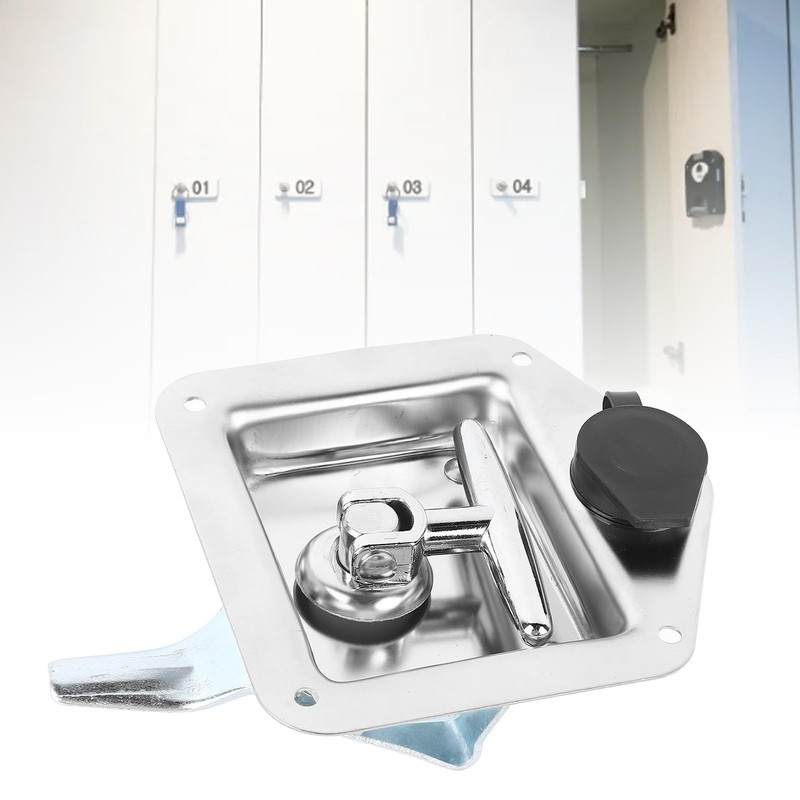 HAOHIZE T Latch Handle Lock,Stainless Steel Folding T Shape Handle
