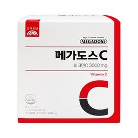 Vita 3000 Megadose Korea Eundan Vitamin C 3000 100 Packets Vita Dose C / 비타 3000 메가도스 고려은단 비타민c 3000 100포 비타도스c