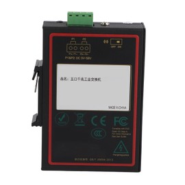 5 Port Gigabit Ethernet Industrial Grade Network Switch 10/100/1000Mbps IP185GHI Chip