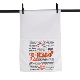 MNIGIU Musical Inspired Gift Musical Quote Gift Musical Dish Kitchen Towel for Theatre Fan (Chi Towel)