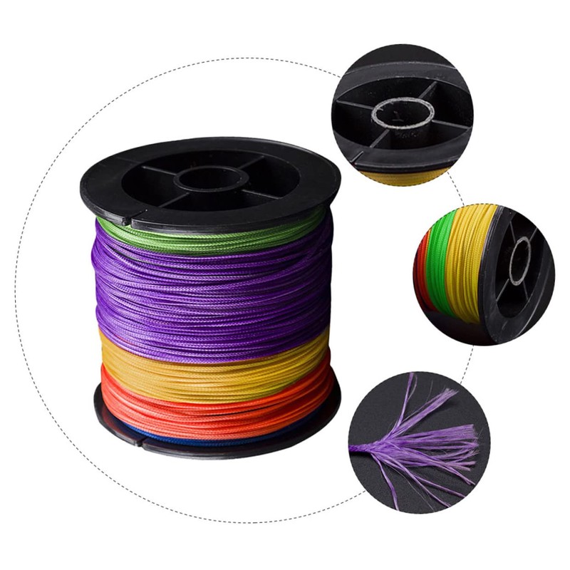 WOONEKY Strong Pe Braided Fishing Line 100m 16-Strand Low Memory