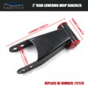 Nakuuly 2" Rear Drop Lowering Shackle Kit Compatible with 2019