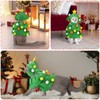 LyssKMK Christmas Dog Costume Christmas Cat Outfit Dog Christmas Tree