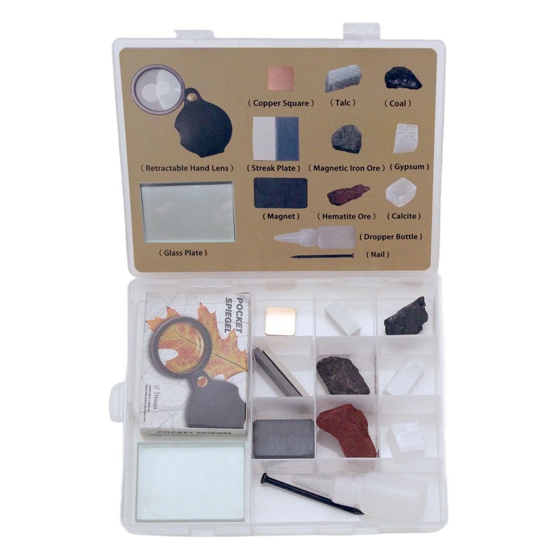 SuiToWan Mineral ID Kit Rock Mineral Identification Kit - Includes