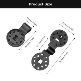 LWLWA Shade Clips, Pack of 100, Plastic Clips for Protective Cloth, Easy to Disassemble, Shade Net Clips, Antioxidant, Weather-Resistant, Suitable for Sun Protection Net and Windproof Cloth