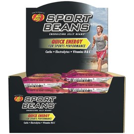 Jelly Belly Extreme Sport Beans, Caffeinated Jelly Beans, Assorted Flavors, 24 Pack, 1-oz Each