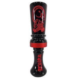 Elite Duck Calls - Murder 2.0 Single Reed Acrylic Duck Call (Black)